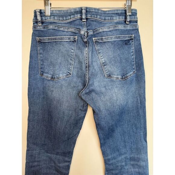 DL1961 Women's Bridget Mid Rise Instasculpt Bootcut Jeans in Newbury Size 28 - Picture 7 of 11